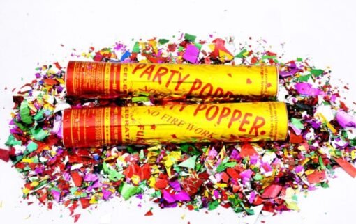 Panel Popper Set 2 Party Popper Set - Bakings