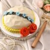 Floral Pinata Cake with Gems – A Beautifully Decorated Cake with Sweet Surprises.