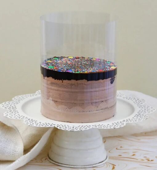 Choco Gems Pull Me Up Cake – Interactive chocolate cake with colorful gem sprinkles, perfect for birthdays.